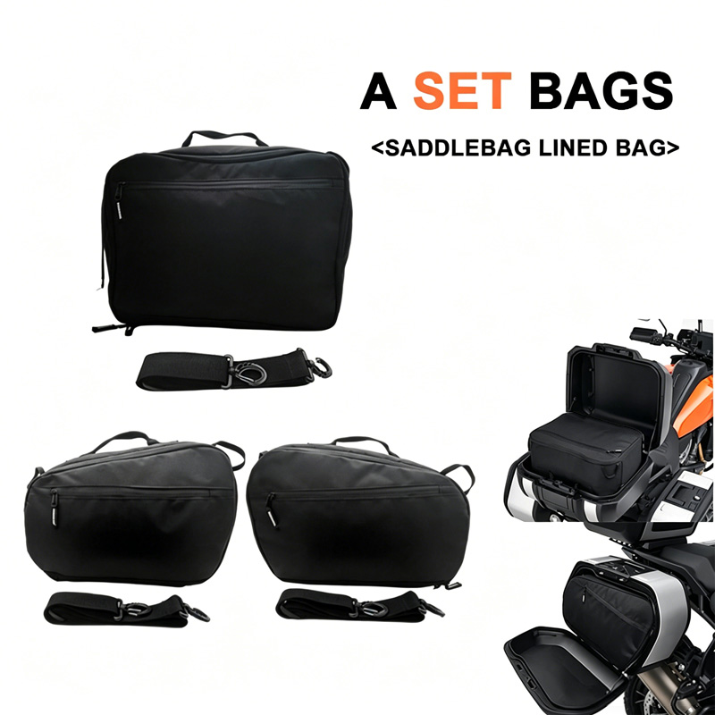 Motorcycle Saddlebag Liner Inner Bags - 1250パンアメリカのオートバイのサイドケース,インナーバッグ,ハーレー用アクセサリートップボックス,1250 p1250s ra1250 ra1250s
