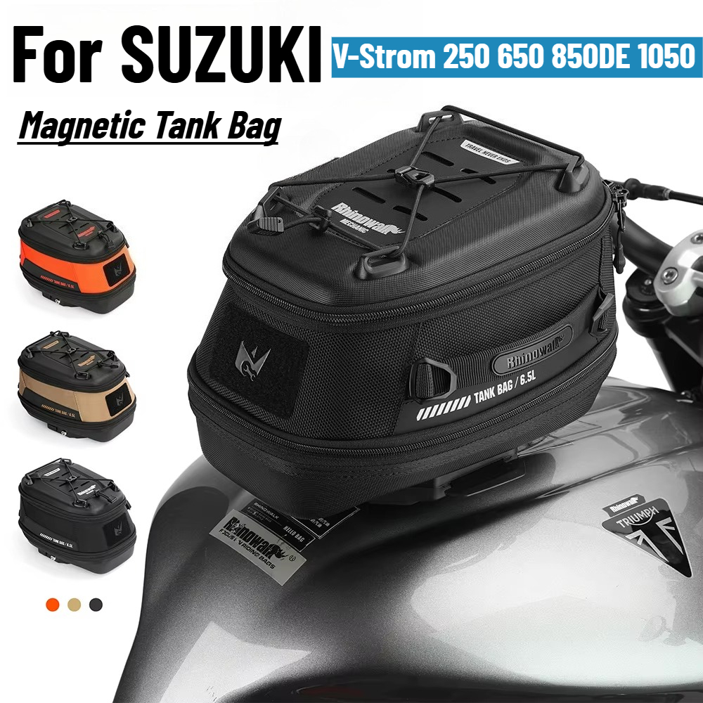 Motorcycle Tank Bag Magnetic Quick Release - スズキ V-Strom 250 650 850DE 1050