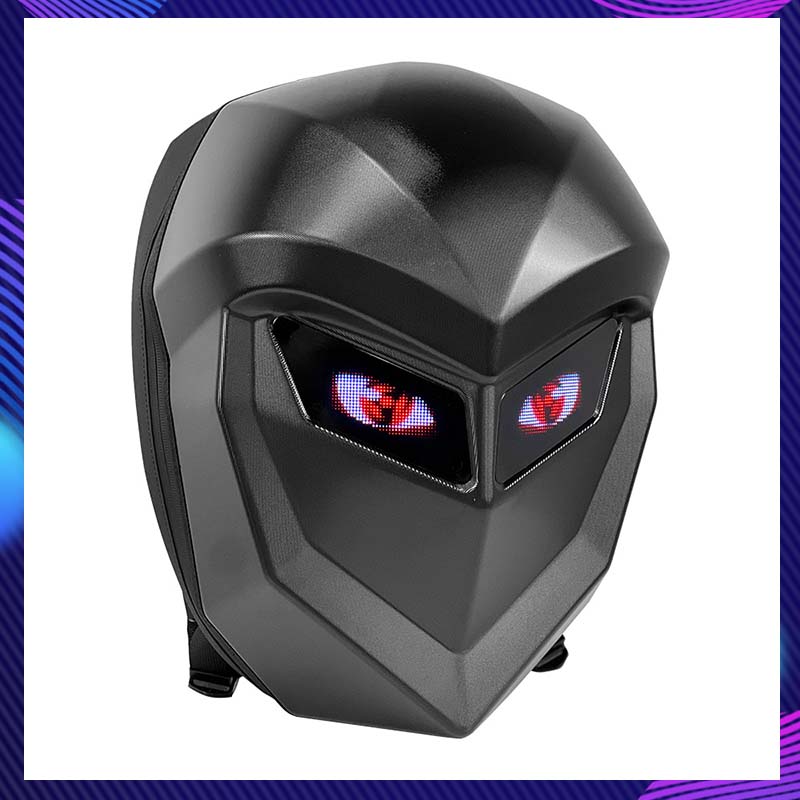 Motorcycle Helmet Backpack Waterproof Led - バイク用バッグ ハードシェル 防水 サイクリング ヘルメット バックパック