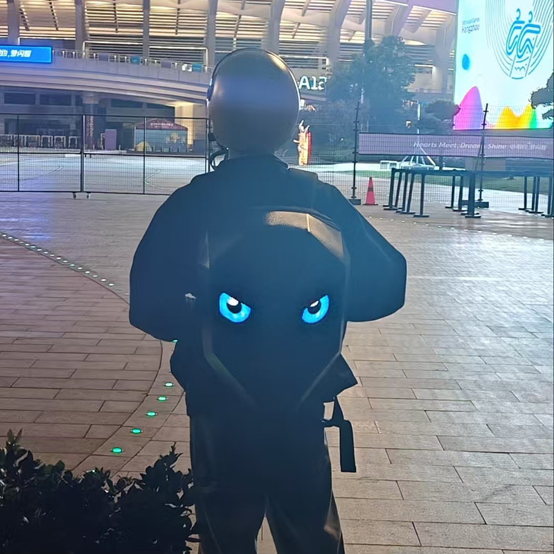Motorcycle Helmet Backpack Waterproof Led - モト ラップトップバックパック 大容量 プログラム可能 防水 ヘルメットバッグ