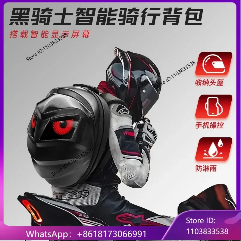 Motorcycle Helmet Backpack Waterproof Led - LoyLED バイク用バックパック、発光LED防水バイク用ヘルメットバッグ、バックパック