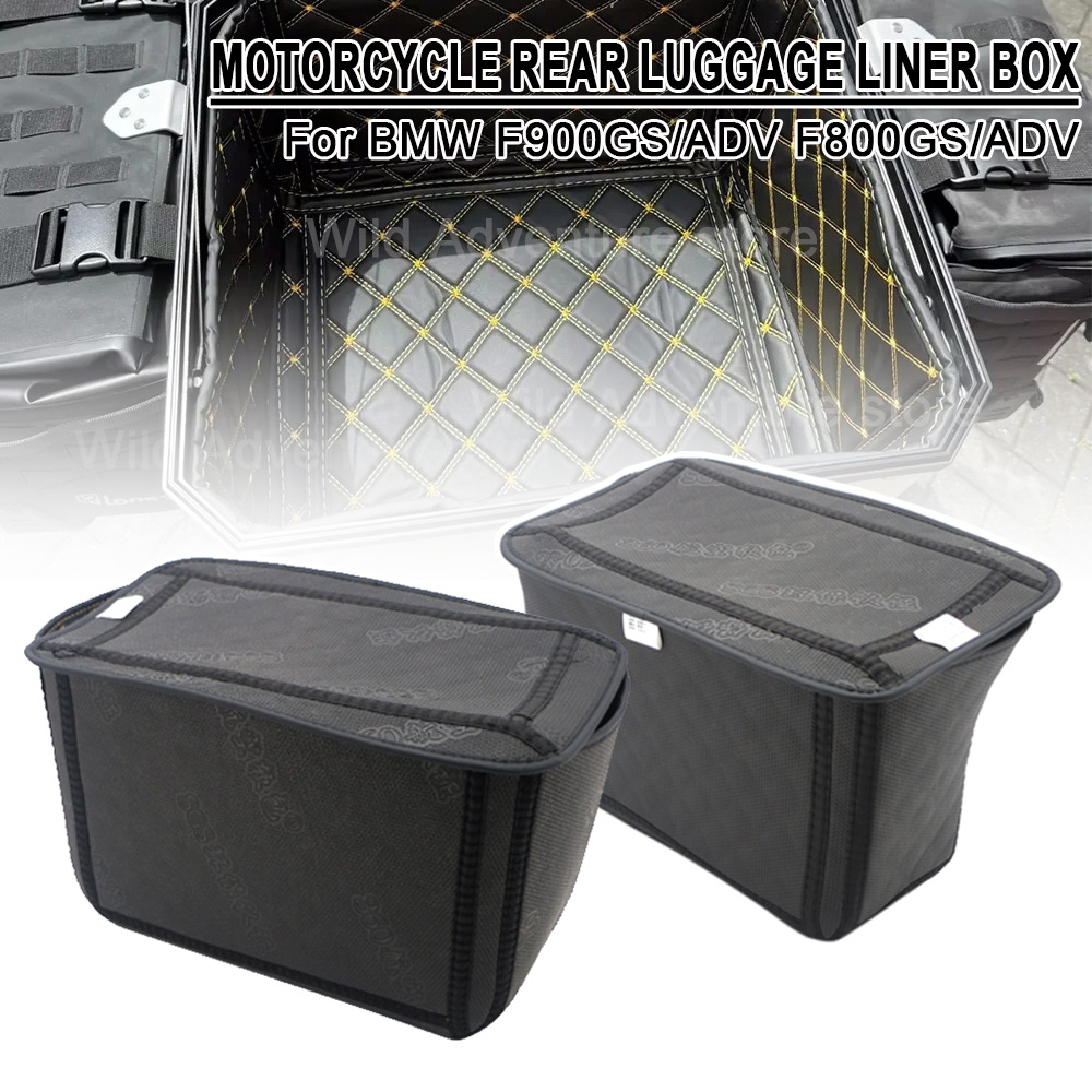 Motorcycle Saddlebag Liner Inner Bags - オートバイ F900GS リアラゲッジライナーボックスケースインナーコンテナバッグカバーサドルバッグ BMW F800GS F
