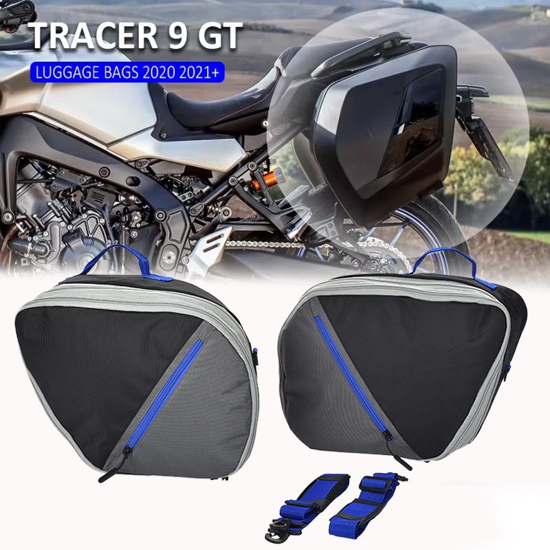 Motorcycle Saddlebag Liner Inner Bags - 新しいオートバイ部品ライナーインナー荷物収納サイドボックスバッグヤマハトレーサー 9 Tracer9 GT 2020 2021