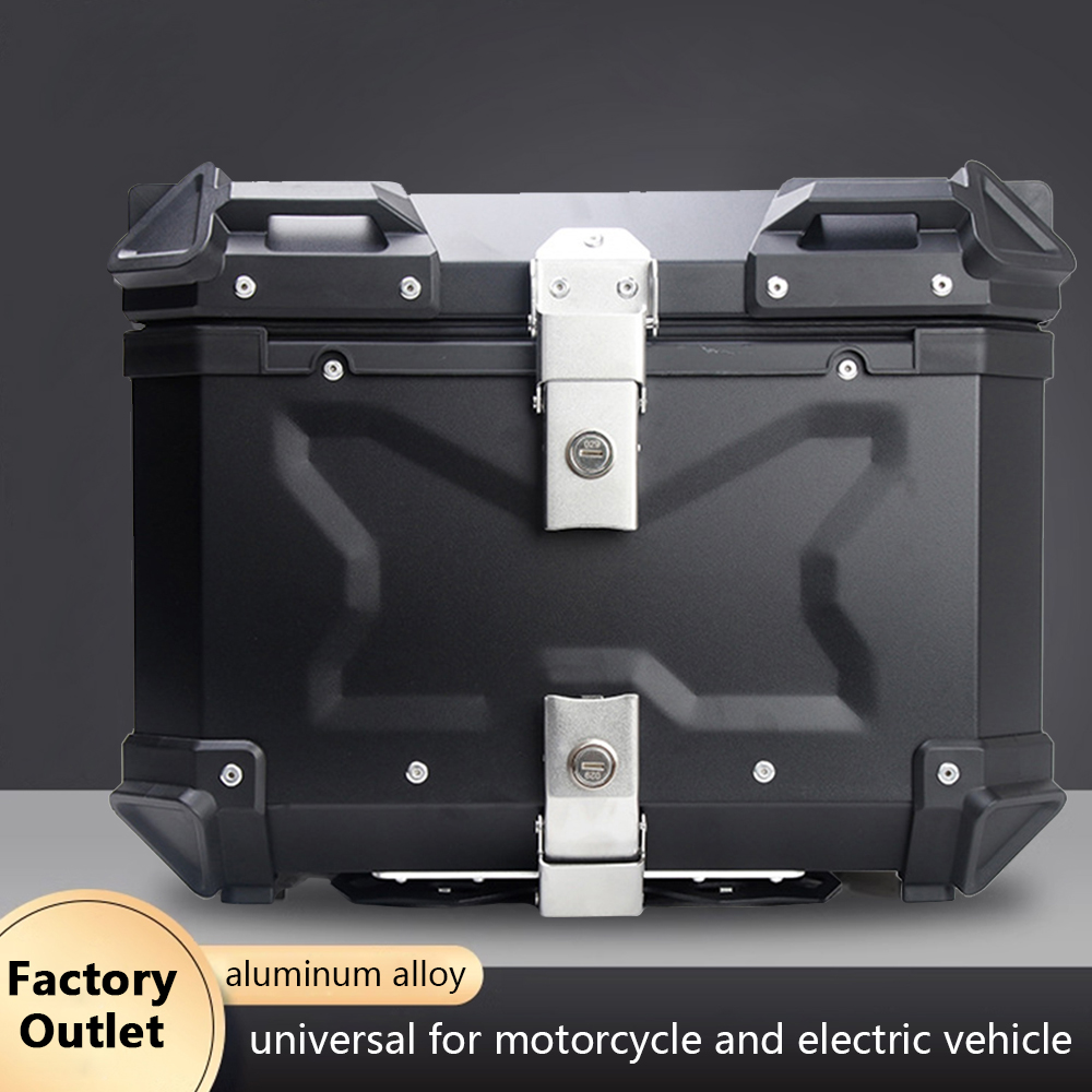Aluminum Top Case Luggage Box 45L 55L - オートバイのアルミケース,トランク,リアストレージ,bmw r1200gs,lc,r1250gs,f800gs,45l,55l,65l,80l,100l