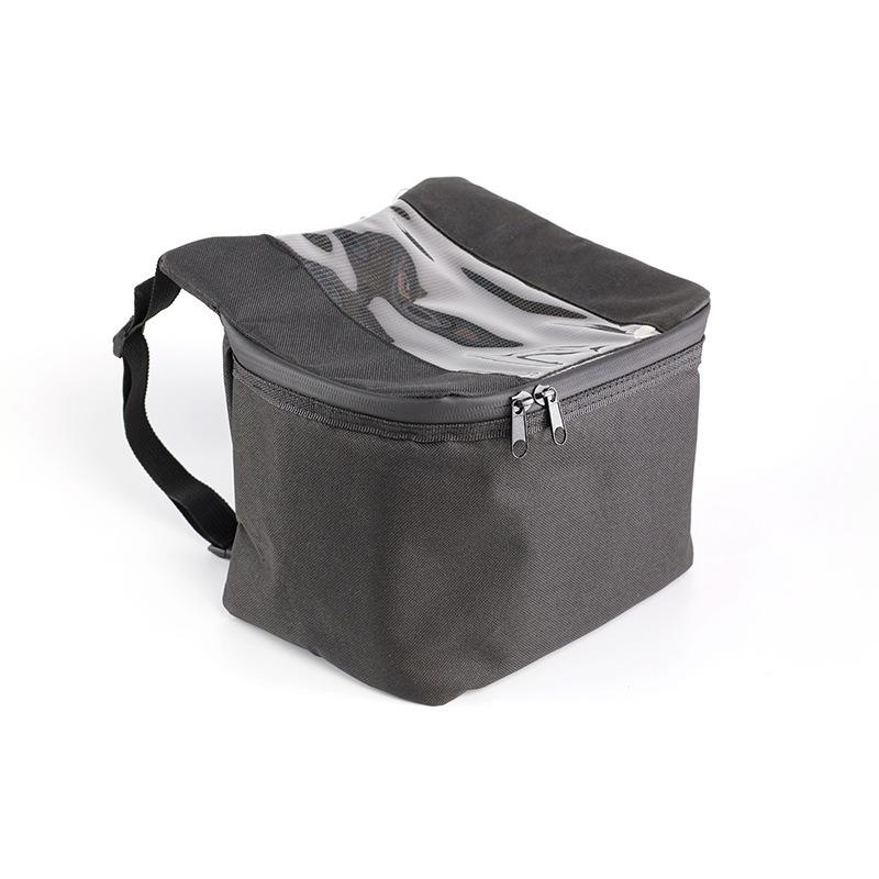 Waterproof Motorcycle Handlebar Bag Pouch - バイク用フロントバスケット、防水ハンドルバーバッグ、オックスフォード生地製、スマートフォン用タッチスクリーンポーチ、サイクリング用汎用サドルバッグ。