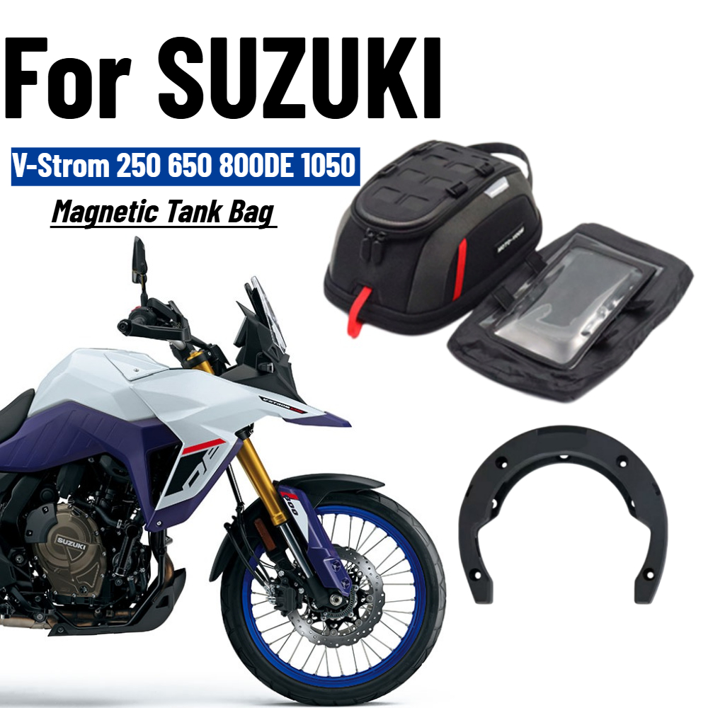 Motorcycle Tank Bag Magnetic Quick Release - スズキ V-Strom 250 650 800DE 1050