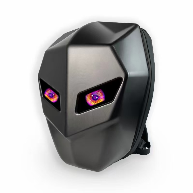 オートバイのバックパック LED 目男性カーボンファイバーハ - Motorcycle Helmet Backpack Waterproof Led のレビューと価格