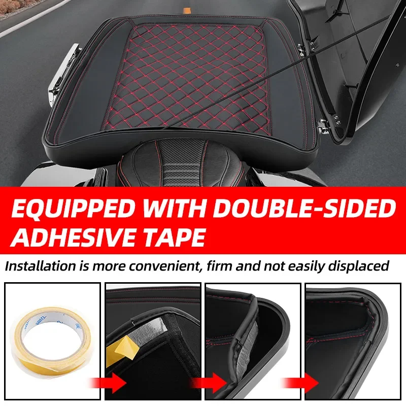 オートバイの荷物ライナーインナーライニングクッションテールト - Motorcycle Saddlebag Liner Inner Bags のレビューと価格