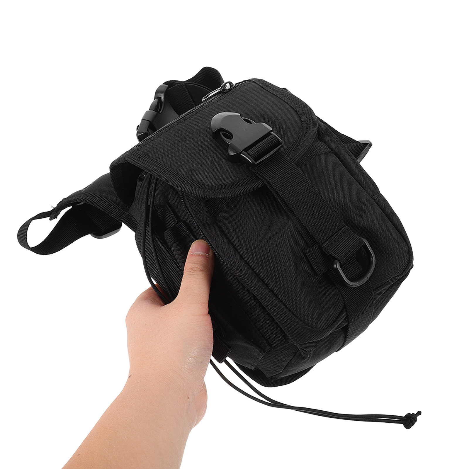 黒色のバイク用レッグバッグ、アウトドアライディング用、防水、 - Motorcycle Leg Bag Drop Thigh Pouch のレビューと価格