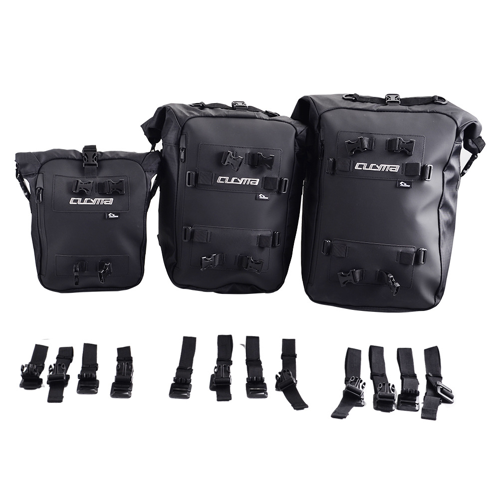 CUCYMA オートバイリアシートバッグ防水ロールトップバッ - Motorcycle Tail Bag Waterproof Roll Top のレビューと価格