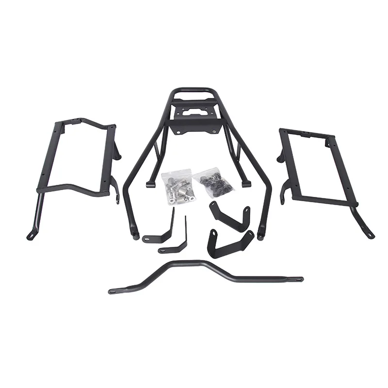 オートバイ荷物マウントキットヘビーデューティーパニアフレーム - Pannier Mounting Bracket Rack Kit Motorcycle のレビューと価格
