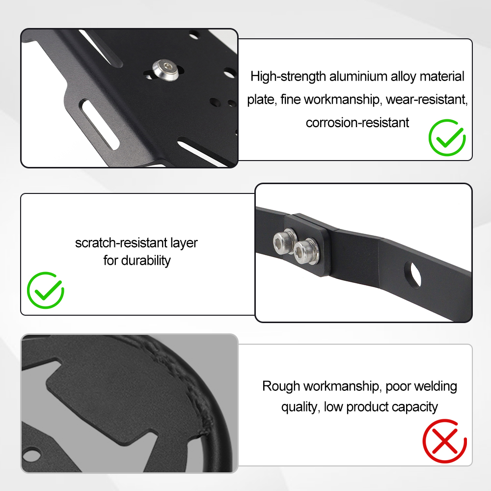 バイク用リアラゲッジラック、リアキャリア、サポートホルダー、 - Motorcycle Luggage Rack Rear Carrier Steel のレビューと価格