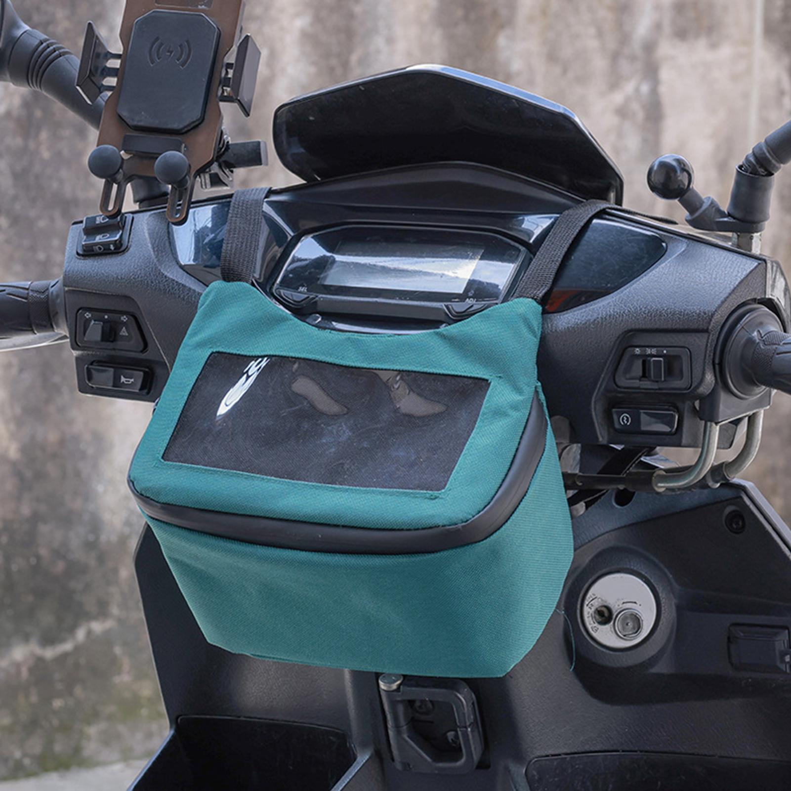 ハンドルバーバッグオートバイ防水コンパートメントフロントポー - Waterproof Motorcycle Handlebar Bag Pouch のレビューと価格