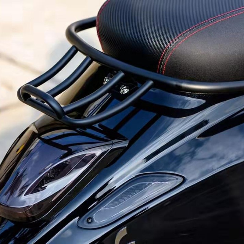 ベスパ GTS300 GTV300 GTS 300 250  - Motorcycle Luggage Rack Rear Carrier Steel のレビューと価格