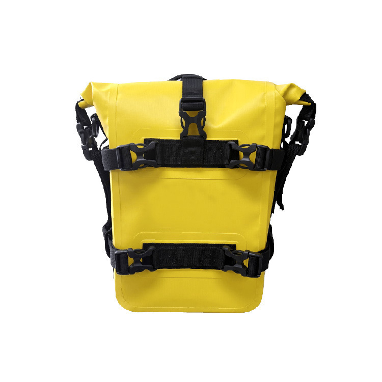 オートバイ防水ドライバッグ、多機能アウトドアバイクサドルバッ - Motorcycle Crash Bar Waterproof Dry Bag のレビューと価格