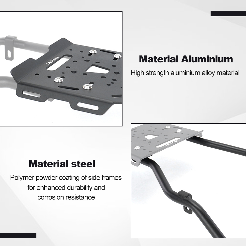 ヤマハ MT-09 MT 09 SP 2021 2022 2 - Motorcycle Luggage Rack Rear Carrier Steel のレビューと価格
