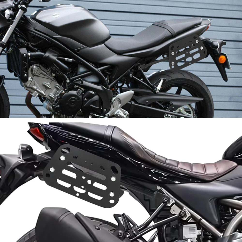 SV650X サイドラゲッジ パニアホルダー ブラケット サ - Pannier Mounting Bracket Rack Kit Motorcycle のレビューと価格