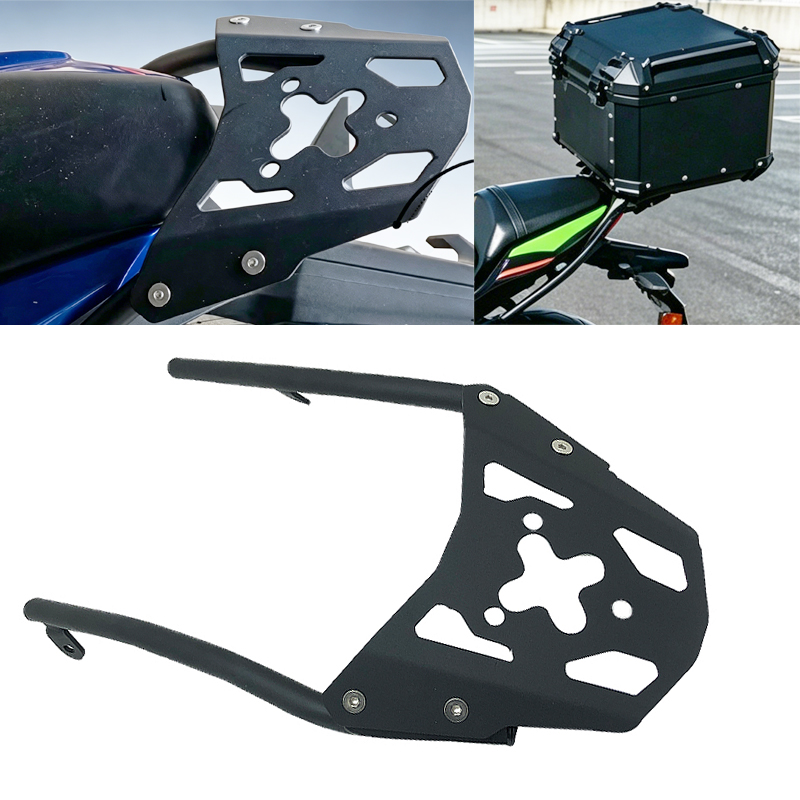 EX650 Z 650 オートバイリアラゲッジラックキャリア - Motorcycle Luggage Rack Rear Carrier Steel のレビューと価格