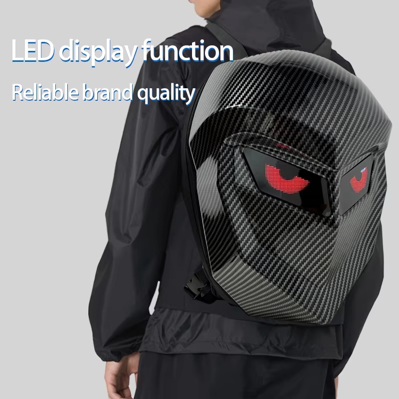 バイク用バッグ ハードシェル 防水 サイクリング ヘルメット - Motorcycle Helmet Backpack Waterproof Led のレビューと価格
