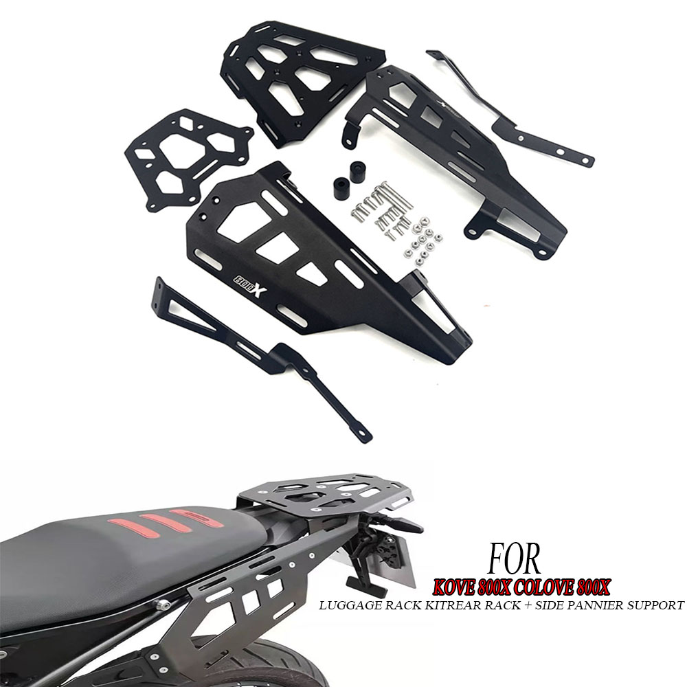 KOVE 800X Colove 800X オートバイリアラ - Pannier Mounting Bracket Rack Kit Motorcycle のレビューと価格