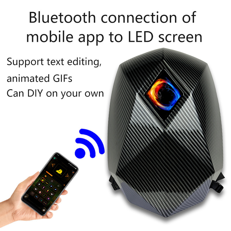 LEDブルートゥースモーターサイクルヘルメットバックパック、 - Motorcycle Helmet Backpack Waterproof Led のレビューと価格
