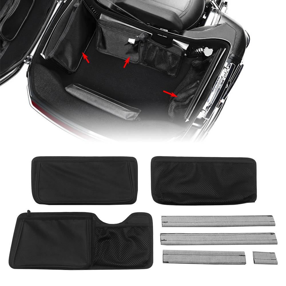 オートバイサドルバッグツアーパックインナーストレージバッグト - Motorcycle Saddlebag Liner Inner Bags のレビューと価格