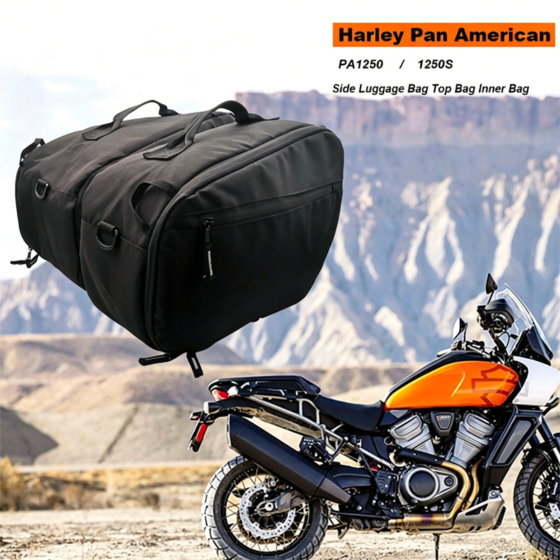 オートバイ用防水ラゲッジナーバッグ,サドルラゲッジ,ハーレー - Motorcycle Saddlebag Liner Inner Bags のレビューと価格