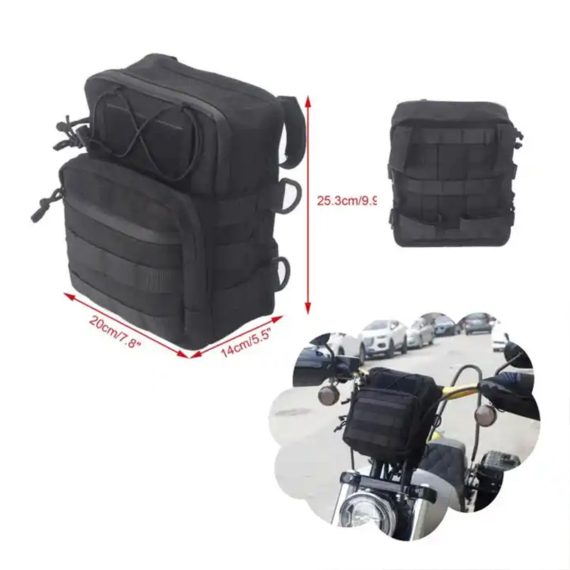 オートバイシーシーバー T バーハンドルバーバッグハーレーソ - Waterproof Motorcycle Handlebar Bag Pouch のレビューと価格