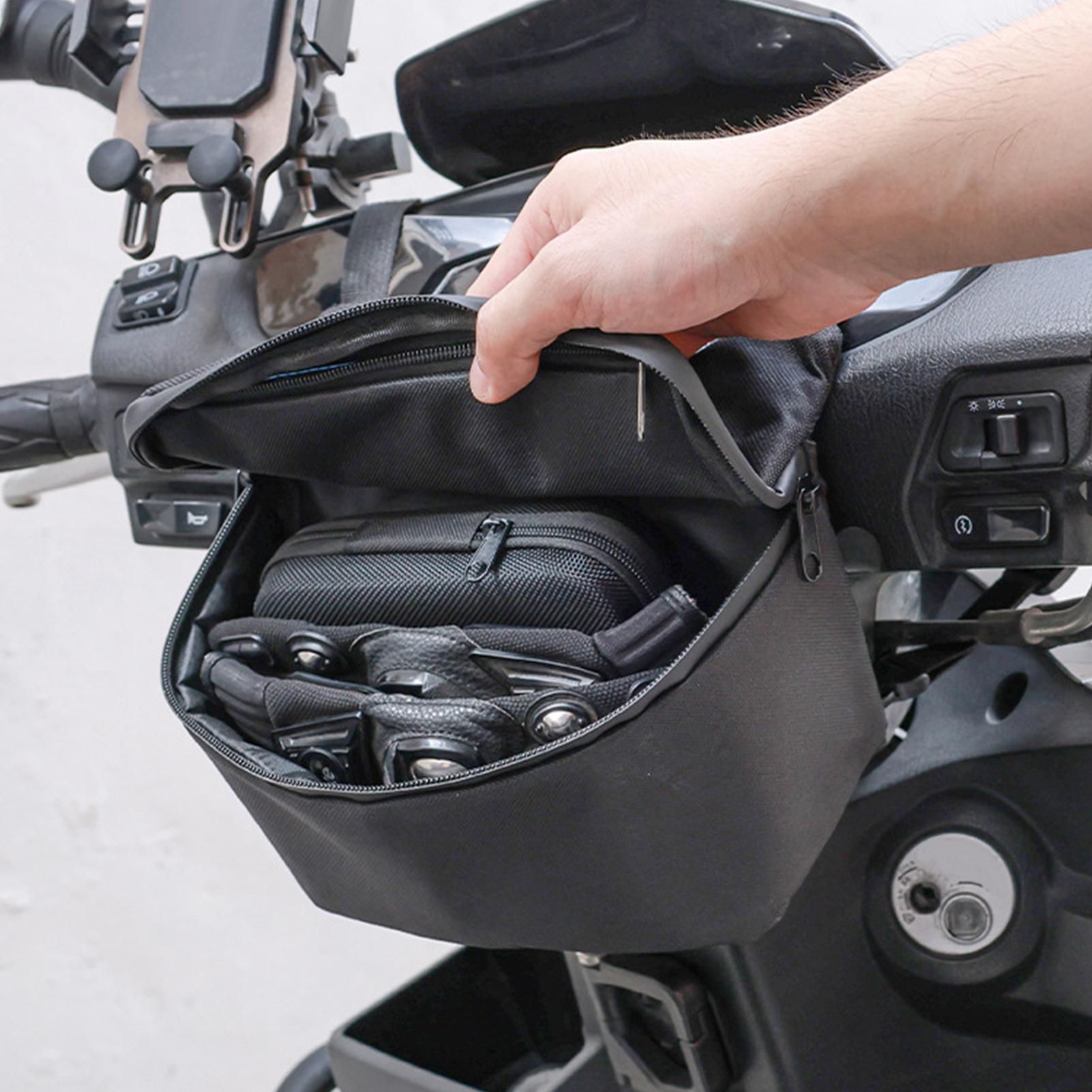 オートバイハンドルバーバッグ防水フロントポーチタッチスクリー - Waterproof Motorcycle Handlebar Bag Pouch のレビューと価格