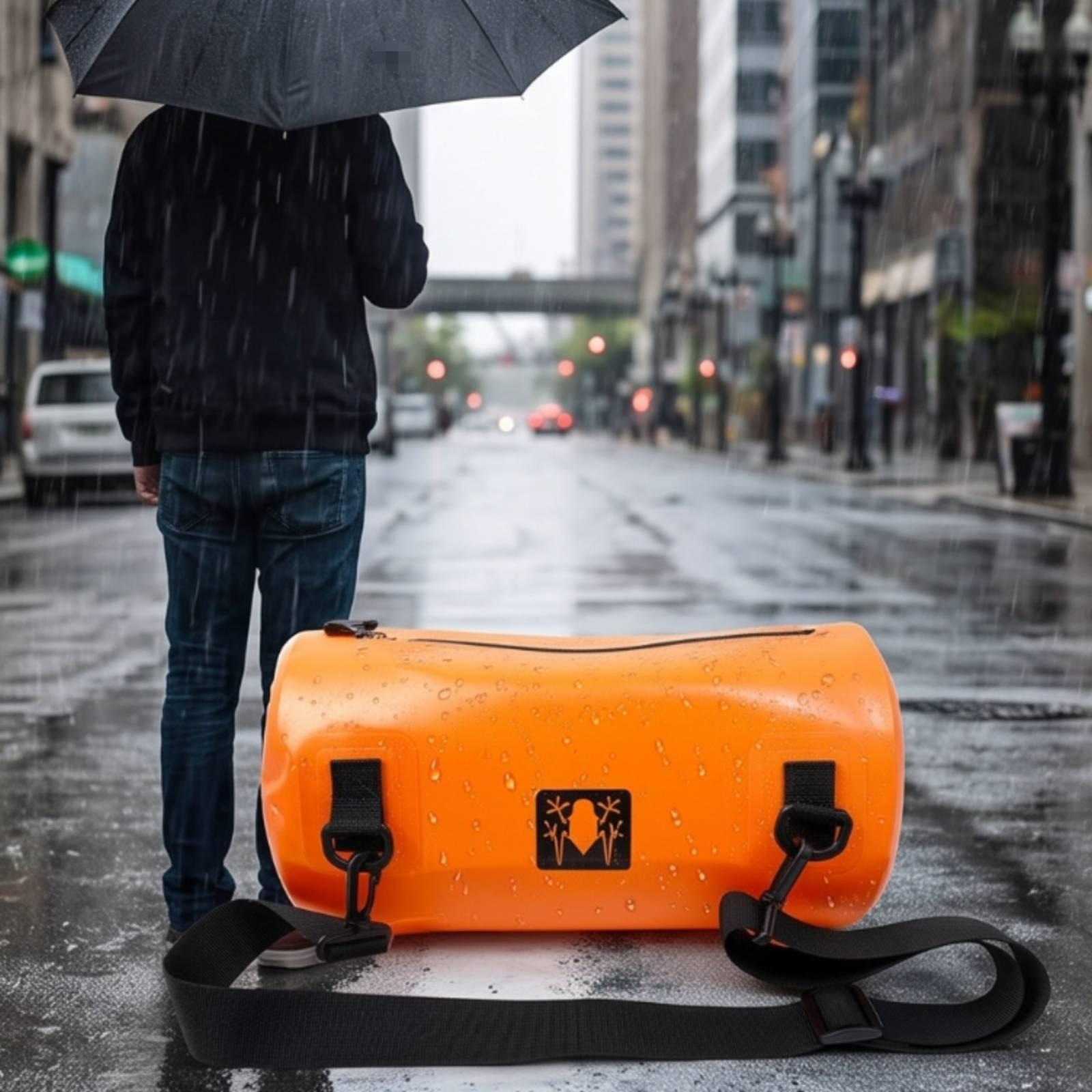 防水オートバイテールバッグ ロールトップ式オートバイリアバッ - Motorcycle Tail Bag Waterproof Roll Top のレビューと価格