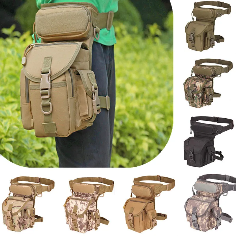 アウトドア ドロップレッグバッグ EDC モールシステム ハ - Motorcycle Leg Bag Drop Thigh Pouch のレビューと価格