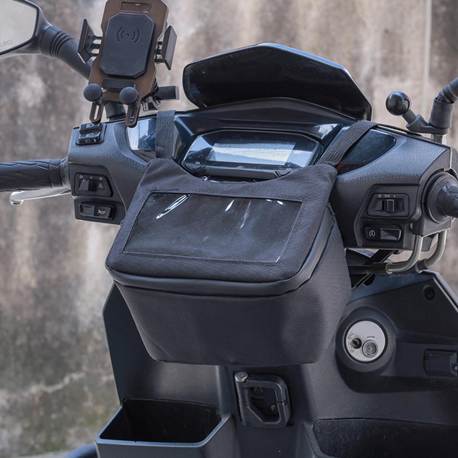 ハンドルバーバッグオートバイ防水コンパートメントポーチタッチ - Waterproof Motorcycle Handlebar Bag Pouch のレビューと価格