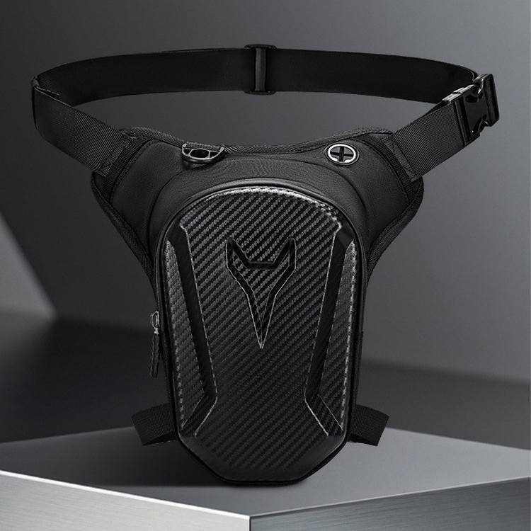 バイク用ドロップレッグバッグ。防水仕様で、ヒップポーチとして - Motorcycle Leg Bag Drop Thigh Pouch のレビューと価格