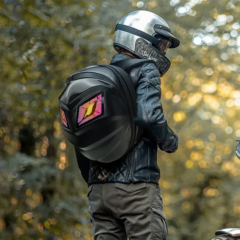 LoyLED バイク用バックパック、発光LED防水バイク用ヘ - Motorcycle Helmet Backpack Waterproof Led のレビューと価格
