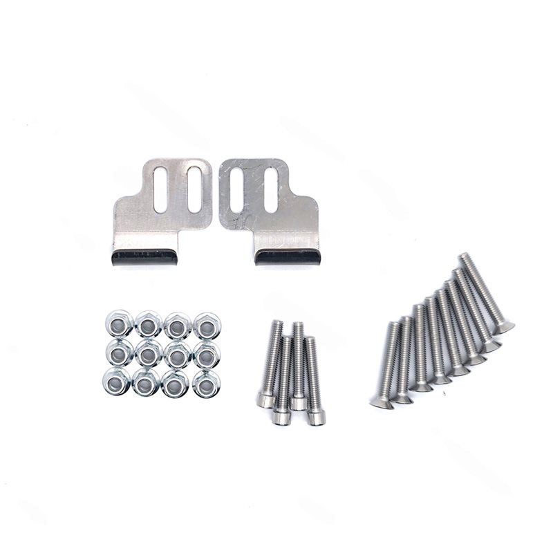 オートバイ用アルミ合金サイドボックス荷物ケースファスナートラ - Pannier Mounting Bracket Rack Kit Motorcycle のレビューと価格