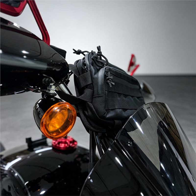 ハーレー・ソフテイル・ダイナM8・スポーツスター用、多目的ハ - Waterproof Motorcycle Handlebar Bag Pouch のレビューと価格