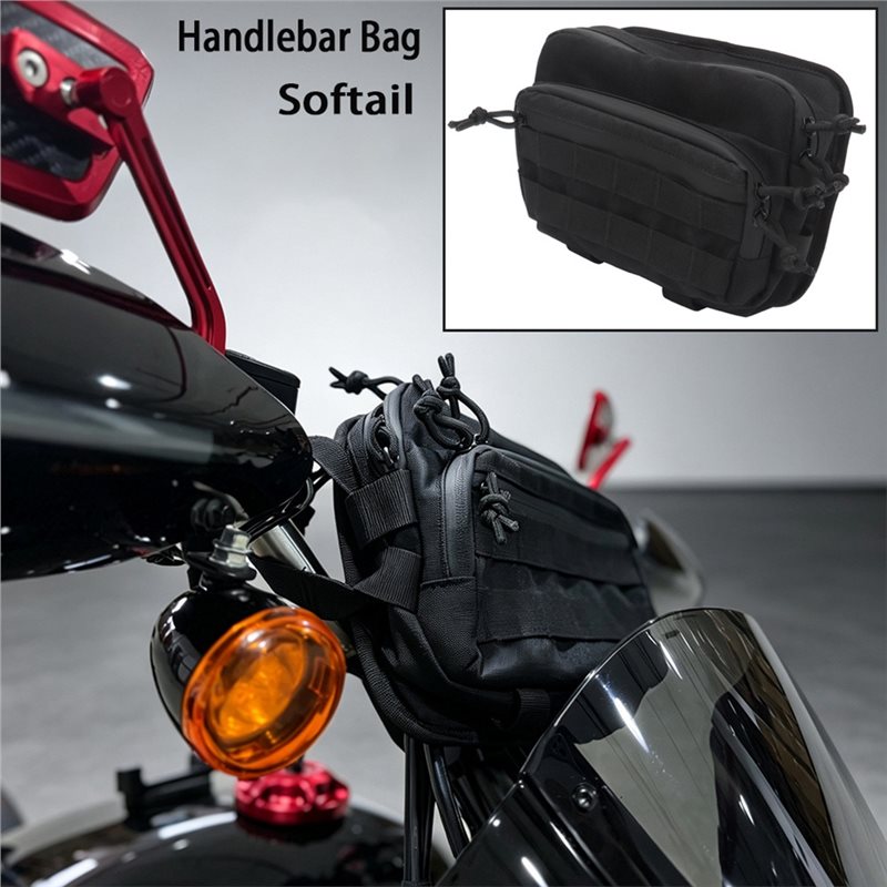 ハーレー・ソフテイル・ダイナM8・スポーツスター用、多目的ハ - Waterproof Motorcycle Handlebar Bag Pouch のレビューと価格