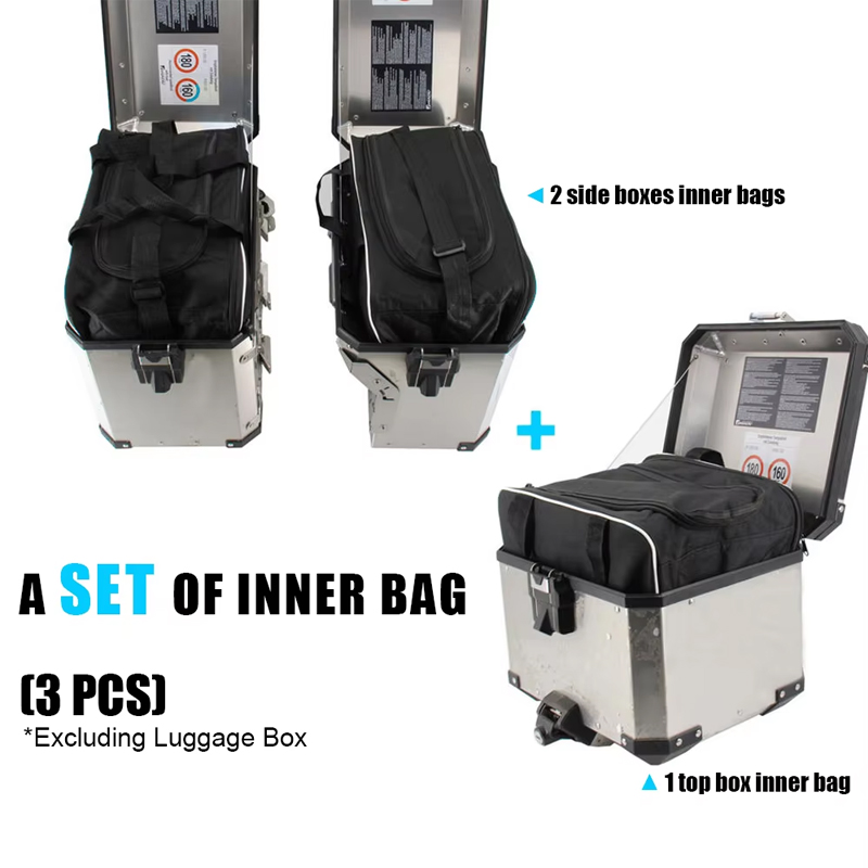 31L/38L/45L オートバイサイドボックスバッグ防水ラ - Motorcycle Saddlebag Liner Inner Bags のレビューと価格