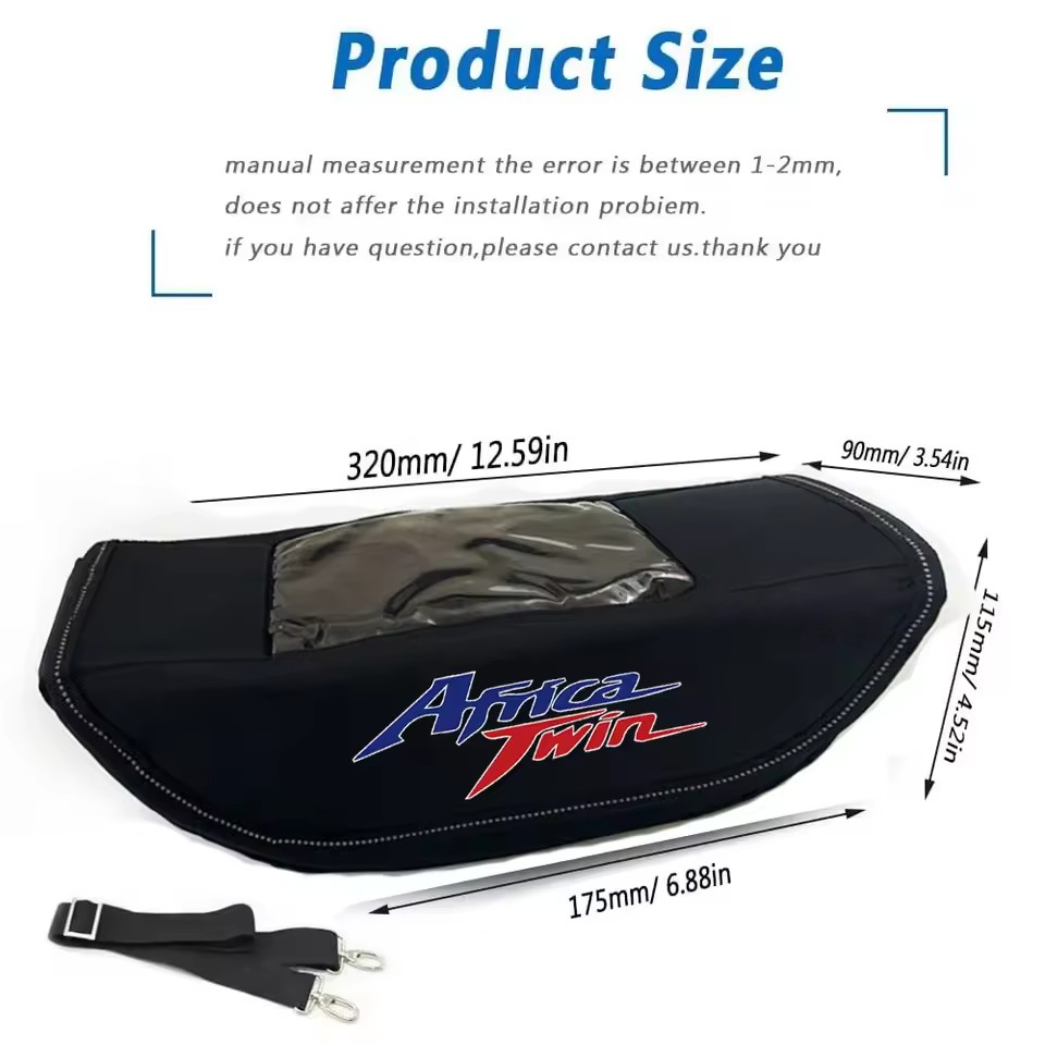 アフリカツイン CRF 1100 L ハンドルバーバッグ C - Waterproof Motorcycle Handlebar Bag Pouch のレビューと価格