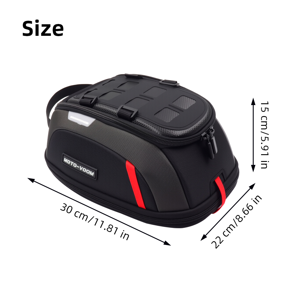 磁気オートバイタンクバッグトライアンフタイガー 1200GT - Motorcycle Tank Bag Magnetic Quick Release のレビューと価格