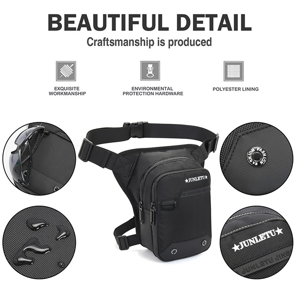 1個入り ドロップレッグバッグ 男女兼用 太ももバッグ レッ - Motorcycle Leg Bag Drop Thigh Pouch のレビューと価格