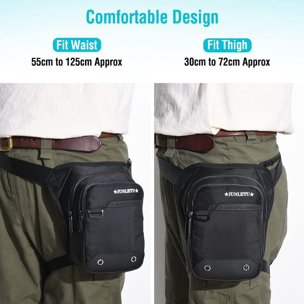 1個入り ドロップレッグバッグ 男女兼用 太ももバッグ レッ - Motorcycle Leg Bag Drop Thigh Pouch のレビューと価格