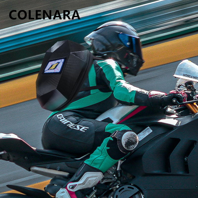 COLENARA 防水バックパック ABS + PC ラップ - Motorcycle Helmet Backpack Waterproof Led のレビューと価格