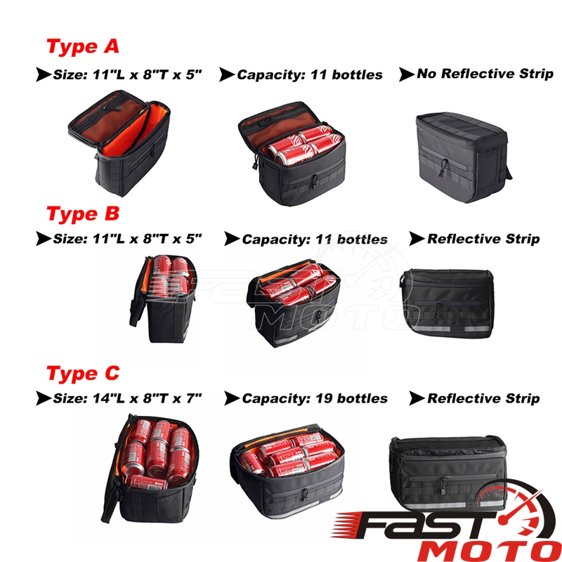 オートバイトラベルバッグサドルバッグツールバッグ収納ポーチポ - Waterproof Motorcycle Handlebar Bag Pouch のレビューと価格