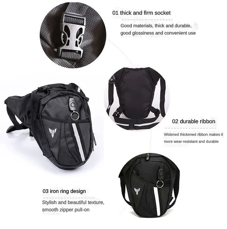 KYMCO Agility 50/125/150/200 R - Motorcycle Leg Bag Drop Thigh Pouch のレビューと価格