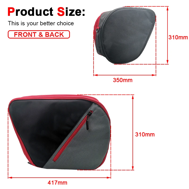 ヤマハ Tracer 9 / 900 GT オートバイ用ラゲ - Motorcycle Saddlebag Liner Inner Bags のレビューと価格
