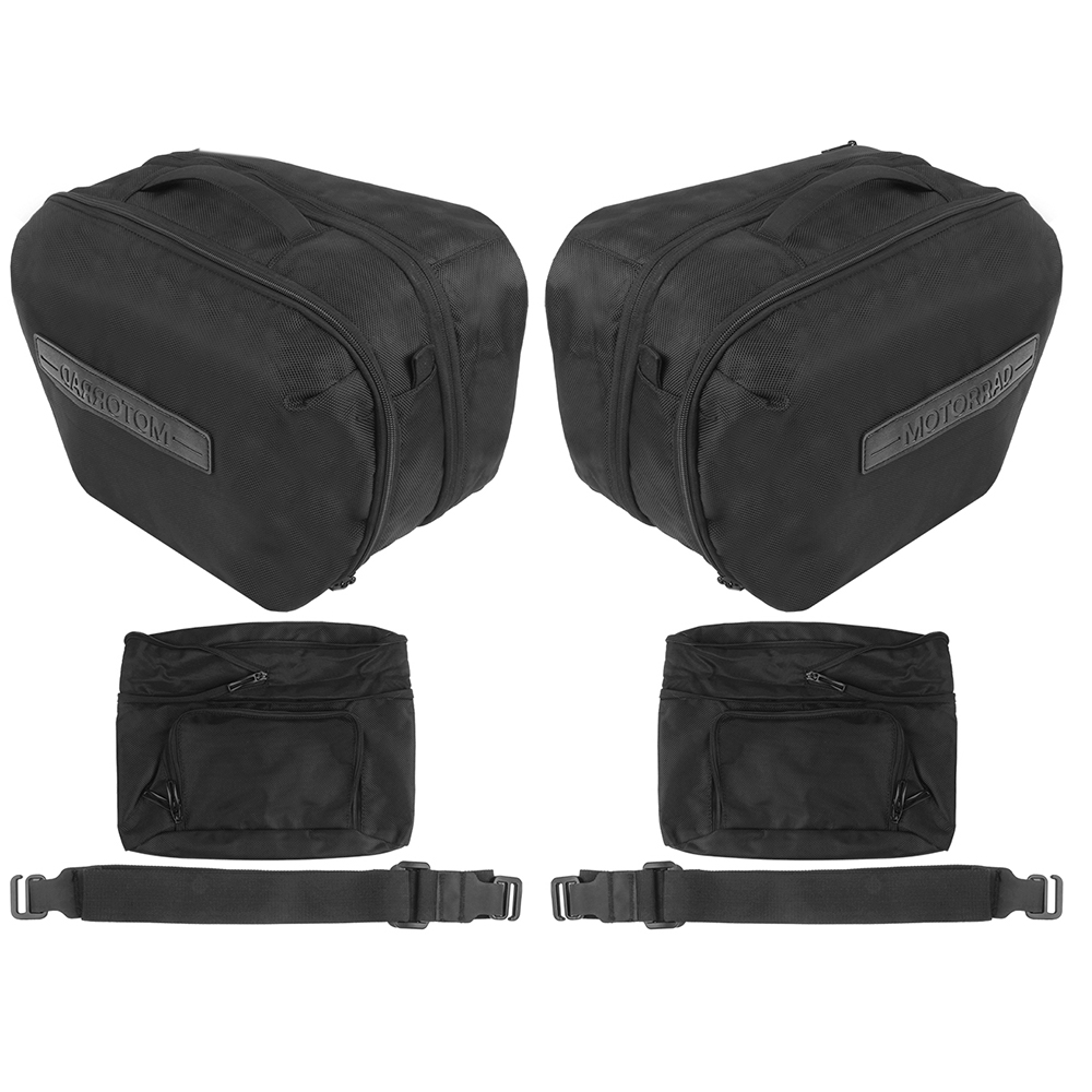 オートバイサイドスーツケースツールキット、サドルバッグパニエ - Motorcycle Saddlebag Liner Inner Bags のレビューと価格