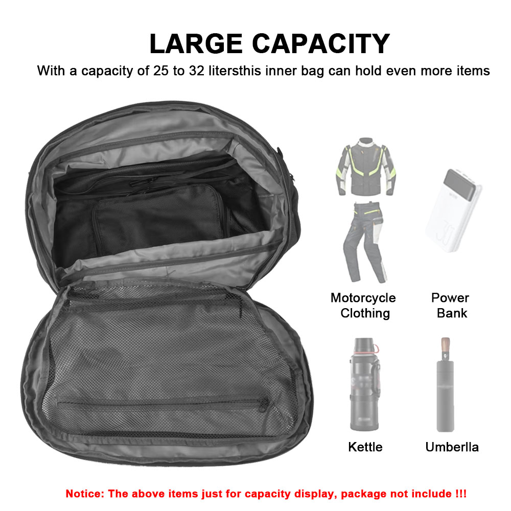 オートバイサイドスーツケースツールキット、サドルバッグパニエ - Motorcycle Saddlebag Liner Inner Bags のレビューと価格