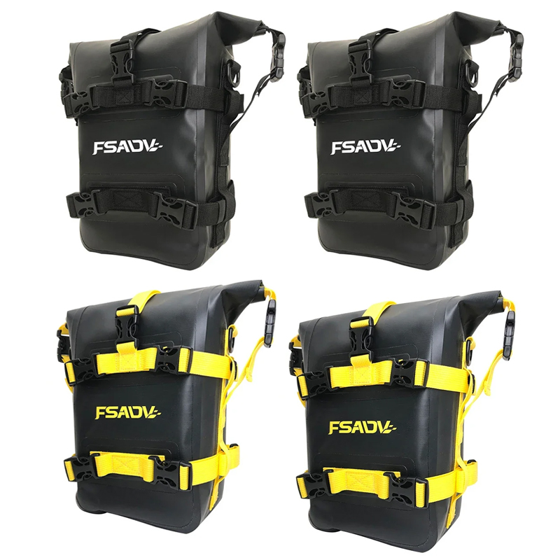 屋外タンクサイドバッグ オートバイサドルバッグ ツールパック - Motorcycle Crash Bar Waterproof Dry Bag のレビューと価格