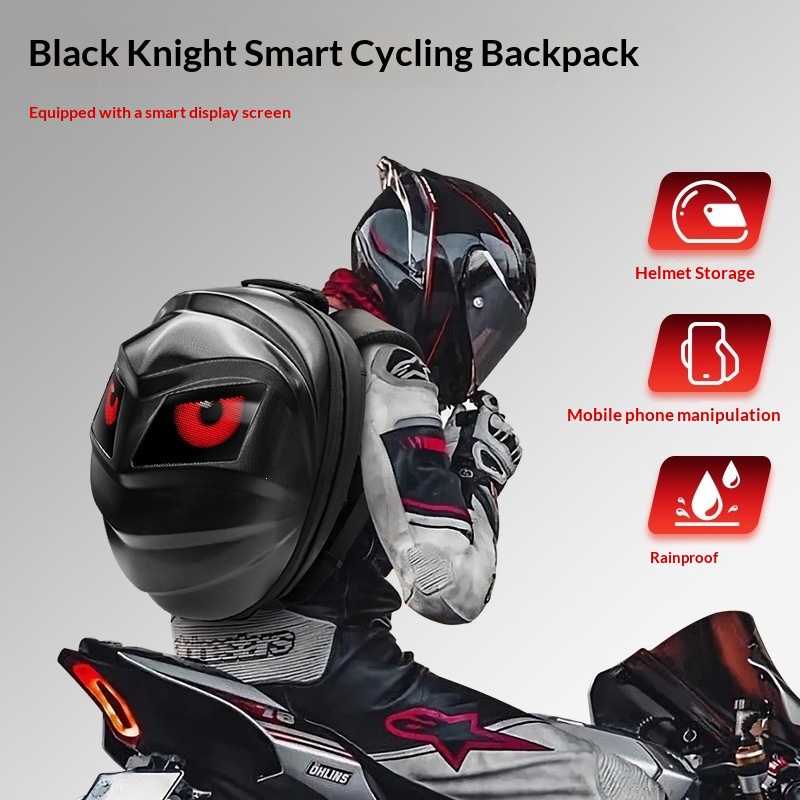 汎用LEDバイク用バックパック。防水仕様で、アプリで操作可能 - Motorcycle Helmet Backpack Waterproof Led のレビューと価格